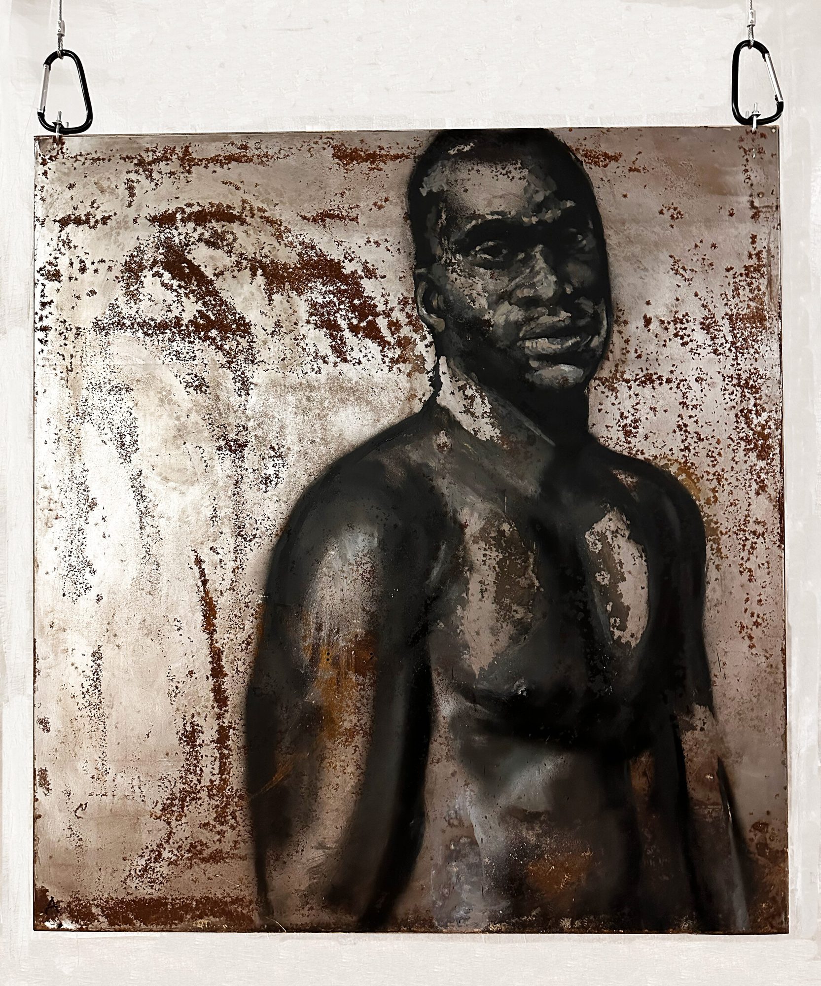 Don&rsquo;t Touch Me I&rsquo;m Not Touching You, mixed media work by Brian Walker, front