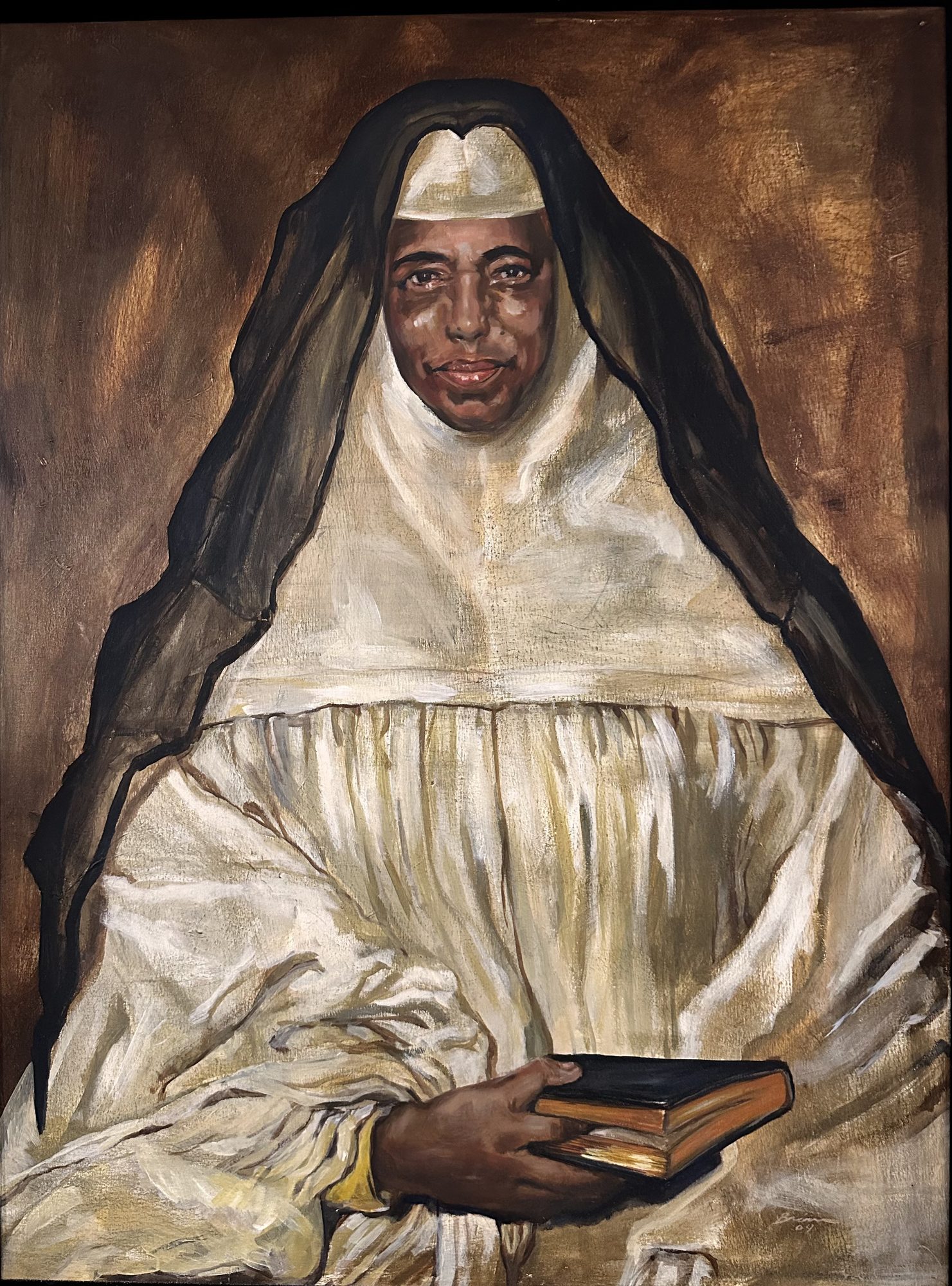 Mom, Canoness Order of The Walkers, painting by Brian Walker